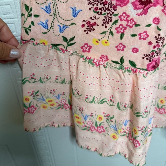 LC Waikiki Girls Pink Floral Off The Shoulder Maxi Dress Youth 12-13 152-156 cm - Picture 10 of 11